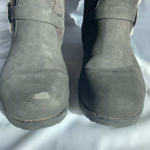 Globalwin Faux Fur Lined Knee High Winter Boots - Picture 2 of 16